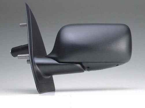 Rétroviseur Électrique Gauche ALFA ROMEO 0150933080, Chauffant, Coque Noire, Glace Convexe Bleue