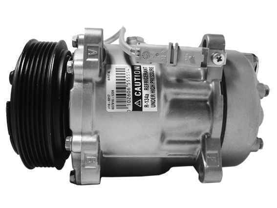 Compresseur De Climatisation SIDAT 1.1235A - Compatible Avec Citroën Peugeot Fiat 7 Kg