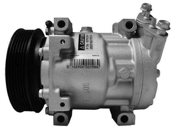 Compresseur Climatisation Valeo 699107 - Compatible Renault, Ford, Scania - Qualité Origine