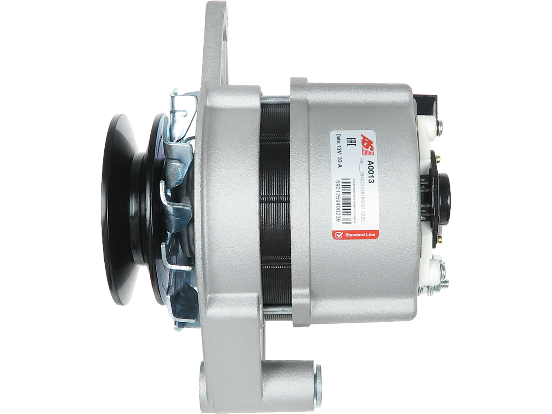 Alternateur SAME 294391700 de 12V et 33A, qualité origine, proposé par distripiecesautos66, avec une conception robuste et des caractéristiques adaptées aux véhicules agricoles et industriels.