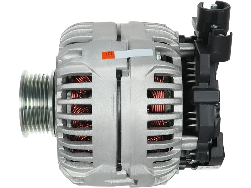 Alternateur Peugeot Partner 1.9 D 2.0 HDI, d'origine distripiecesautos66, avec garantie de 2 ans et qualité premium, en vue latérale.