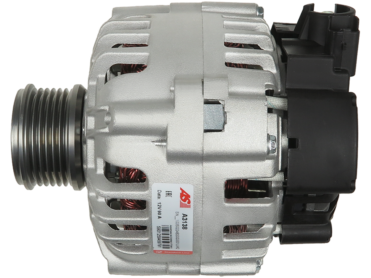 Alternateur Lucas LRA3091 12V 90A pour Citroën Peugeot Fiat, réf. A3138, par distripiecesautos66, pas cher, qualité Origine garantie 2 ans