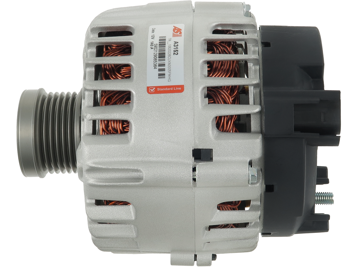 Alternateur Lucas LRA4168 12V 140A avec poulie AFP et référence OE TG14C059, pour Citroën Peugeot VW, proposé par distripiecesautos66, pas cher, qualité Premium, garantie 2 ans.