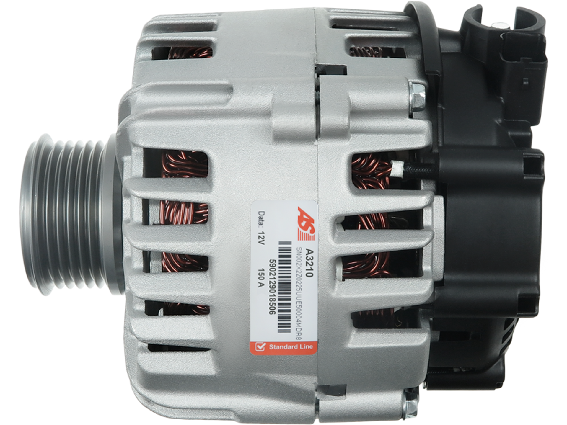 Alternateur Lucas LRA3457 12 V 150 A avec poulie AFP 6 gorges pour Citroën Peugeot, fourni par distripiecesautos66