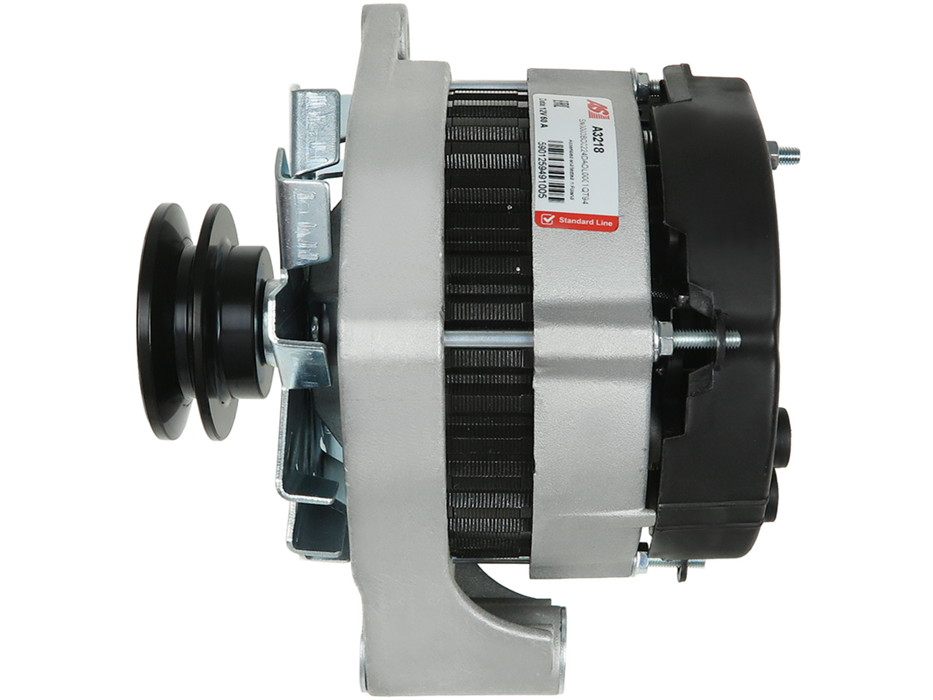 Alternateur Lucas LRA1449 12 V 60 A avec poulie, pièce automobile compatible Renault Clio 1, Super 5 et Rapid, proposé par distripiecesautos66