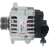 Alternateur Lucas LRA3025 12 V 120 A 5 gorges pour Hyundai Kia i20 i30 Ceed, vue latérale, proposé par distripiecesautos66