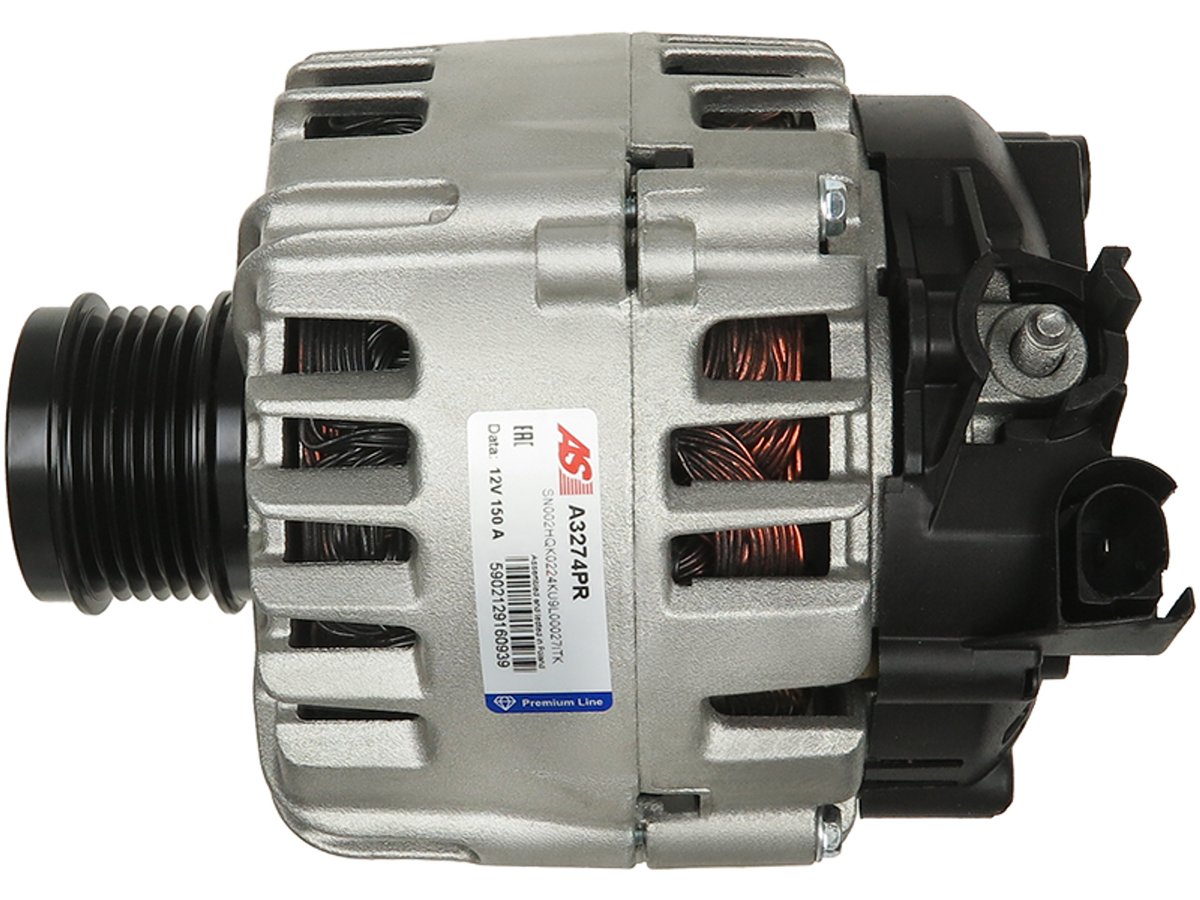 Alternateur Lucas LRA3885 remanufacturé 12V 150A pour Ford Mondeo IV 2.0 TDCi, vendu par distripiecesautos66 — alternateur Ford pas cher Perpignan