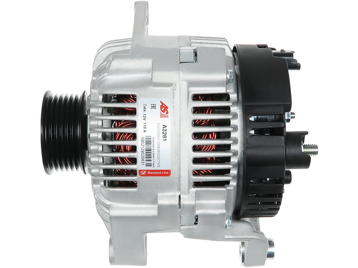 Alternateur Lucas LRB401 12V 110A 6 gorges A3281 pour Renault Clio, Kangoo, Mégane et Scénic, vendu par distripiecesautos66 — alternateur Renault Kangoo Clio pas cher à Perpignan, Pyrénées-Orientales.