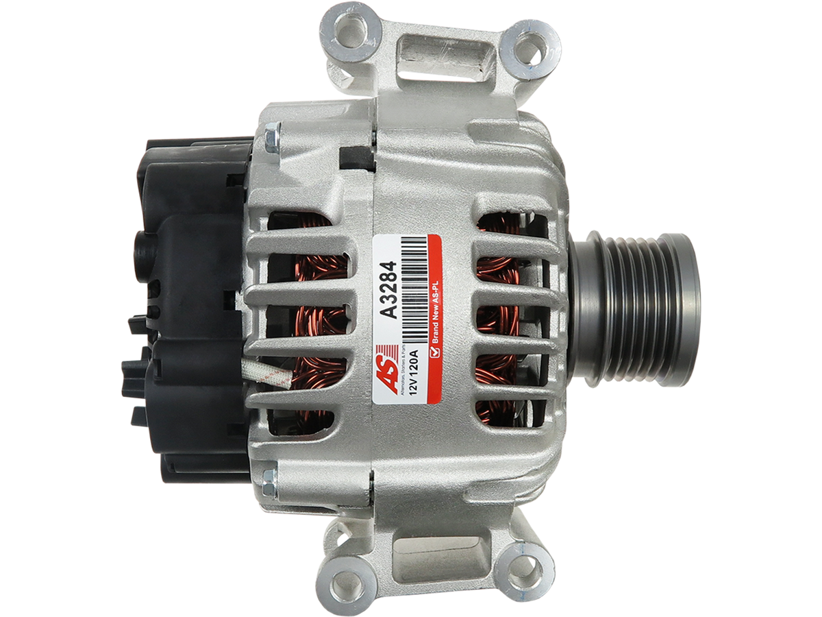 Alternateur Lucas LRA3481 12V 120A avec poulie AFP pour Mercedes-Benz Classe C, E et SLK, fourni par distripiecesautos66