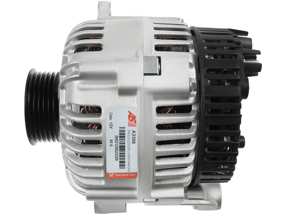 Alternateur Lucas LRB380 12V 80A - 5 Gorges, Pour Citroën Saxo, ZX Et Peugeot 106, présenté par distripiecesautos66