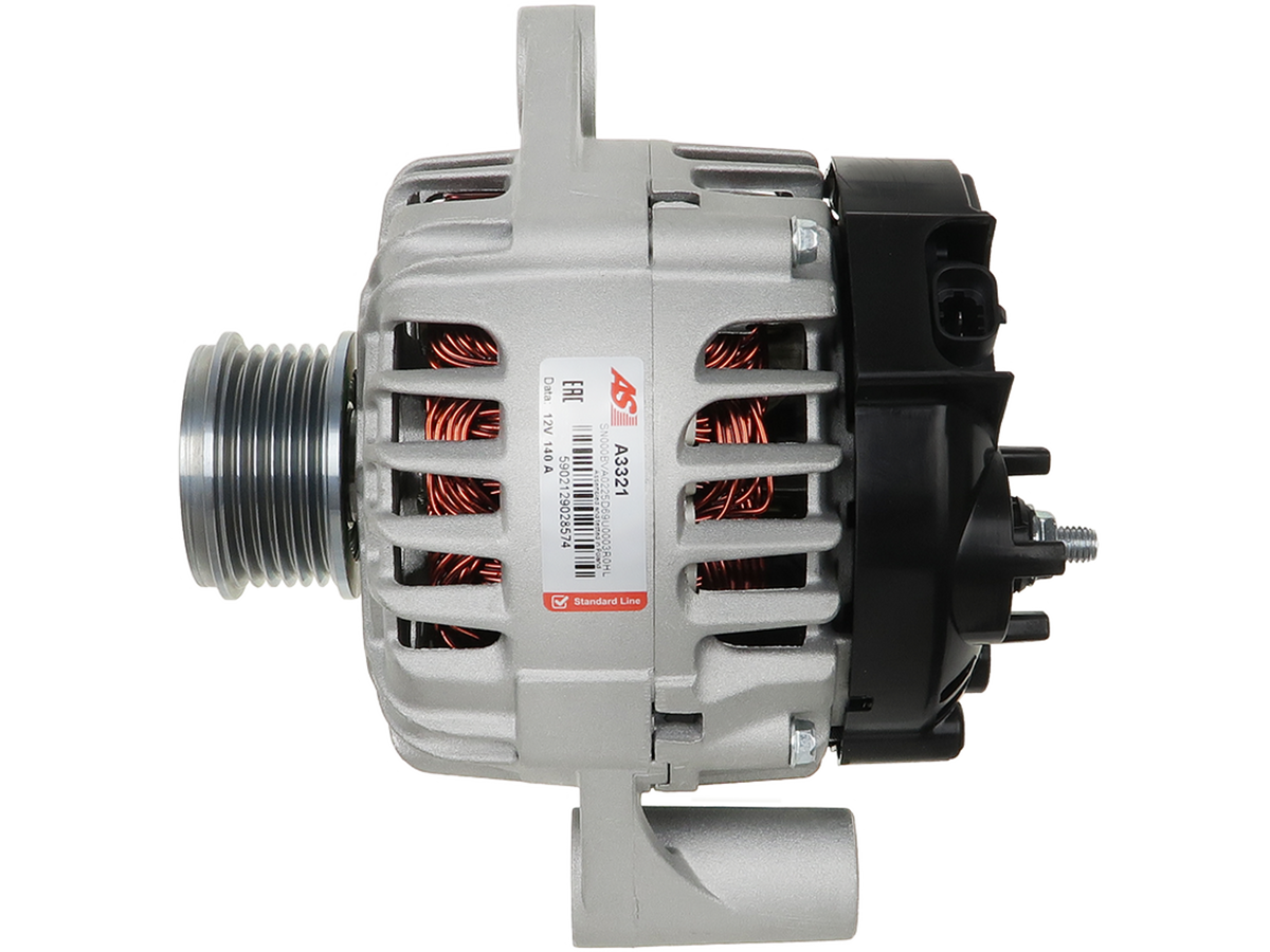 Alternateur Lucas LRA3583 12 V 140 A à 6 gorges avec poulie AFP pour Opel, Saab et Chevrolet, fourni par distripiecesautos66