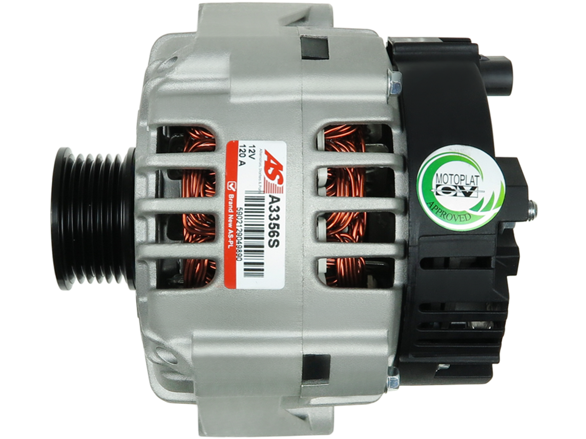 Alternateur Lucas LRA2890 12 V 120 A à 6 gorges avec poulie AP pour Mercedes-Benz et Chrysler, fourni par distripiecesautos66
