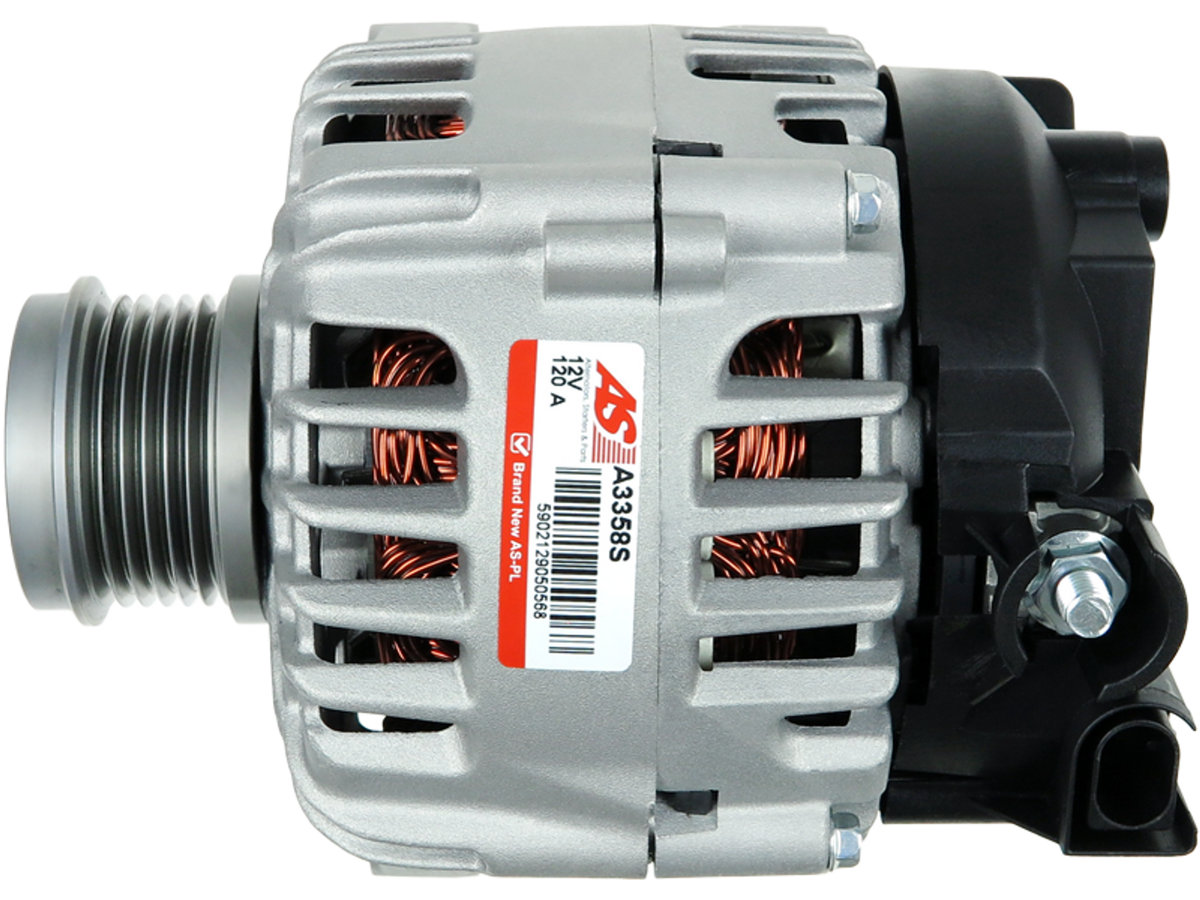 Alternateur Lucas LRA3431 12 V 120 A avec poulie AFP pour Ford Fiesta, Focus et Transit, vendu par distripiecesautos66 – Alternateur Ford Volvo pas cher Perpignan Pyrénées Orientales
