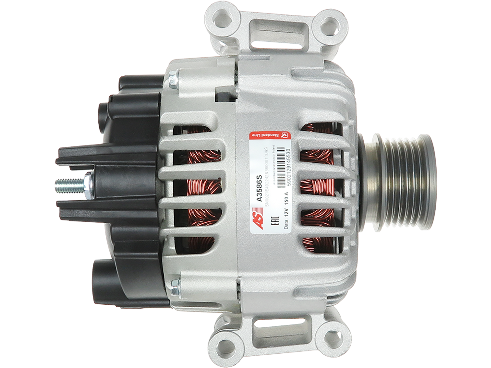 Alternateur Lucas LRA3506 12V 150A qualité origine pour Mercedes-Benz C, E, SLK et Sprinter, vendu par distripiecesautos66 – Alternateurs Mercedes pas cher