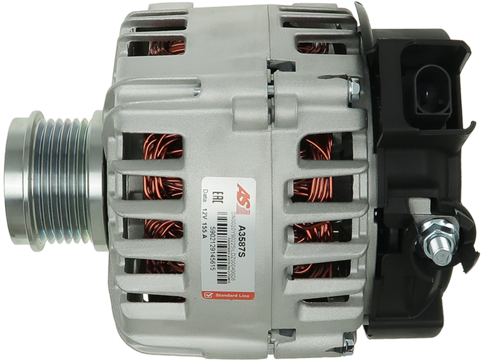 Alternateur automobile 155A 12V pour Ford Fiesta Mk7 1.5 TDCi Active, EcoSport et Ka+, référence OE TG15C229, proposé par distripiecesautos66 – Alternateurs Ford pas cher