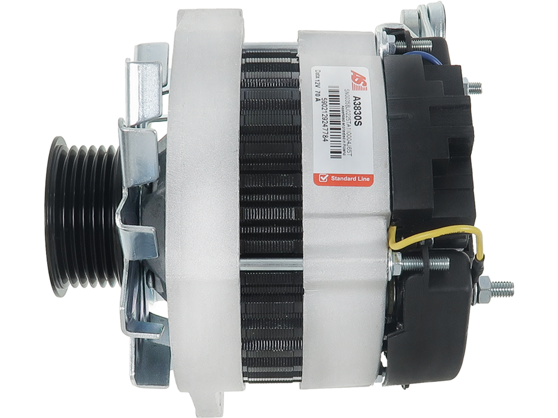 Alternateur 12V 70A Renault Super 5 1.7 et Clio I avec poulie 6 gorges OE A13N201, présenté par distripiecesautos66, une pièce fiable pour trouver un alternateur Renault Clio pas cher