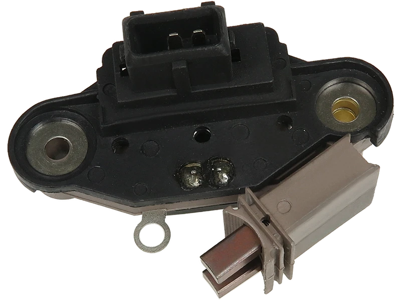 Régulateur D'Alternateur Valeo A13VI97 de 12V, produit de distripiecesautos66, montrant sa conception détaillée avec connecteur et bornes.