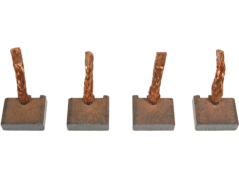 Balais charbons démarreurs Bosch 0001109003 pour véhicules, compatible avec plusieurs modèles Bosch assurant un démarrage fiable.
