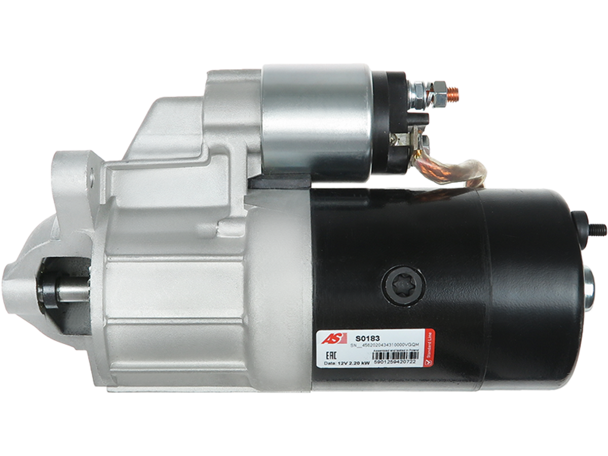Démarreur Lucas LRS383 Casco CST15157RS Real 20479751RC, pièce automobile 12 V 2,20 kW avec 10 dents, fourni par distripiecesautos66