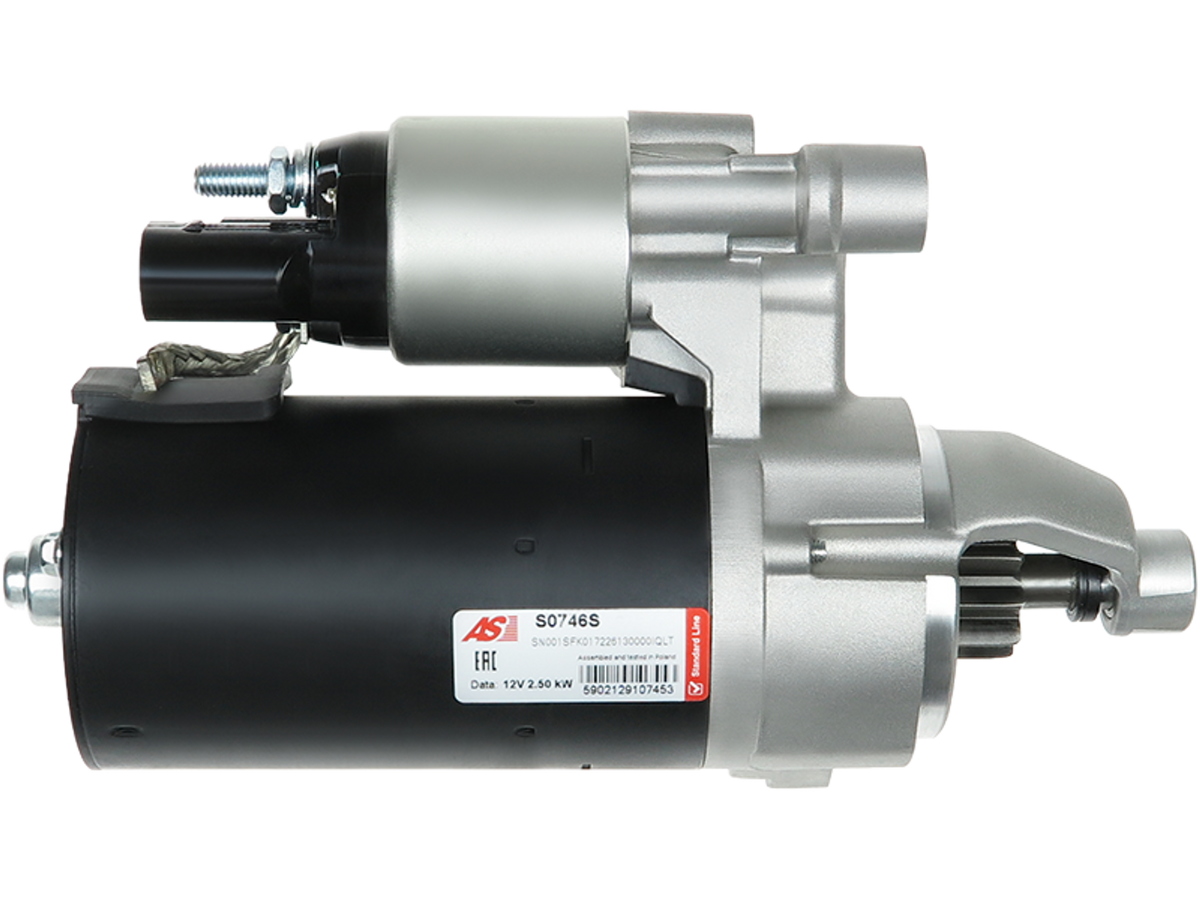 Démarreur Lucas LRS2615 12 V 2,5 kW à 10 dents, compatible Audi et VW, OE 0001139041, présenté par distripiecesautos66 : Prix discount, qualité, origine garantie 2 ans.