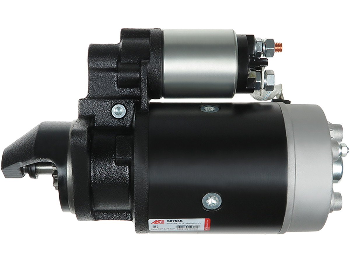 Démarreur Iskra/Letrika IS0309 12 V 2,70 kW, 11 dents, réf. S0755S compatible Cesab, vue du démarreur automobile proposé par distripiecesautos66 — Prix discount, qualité Premium, garantie 2 ans