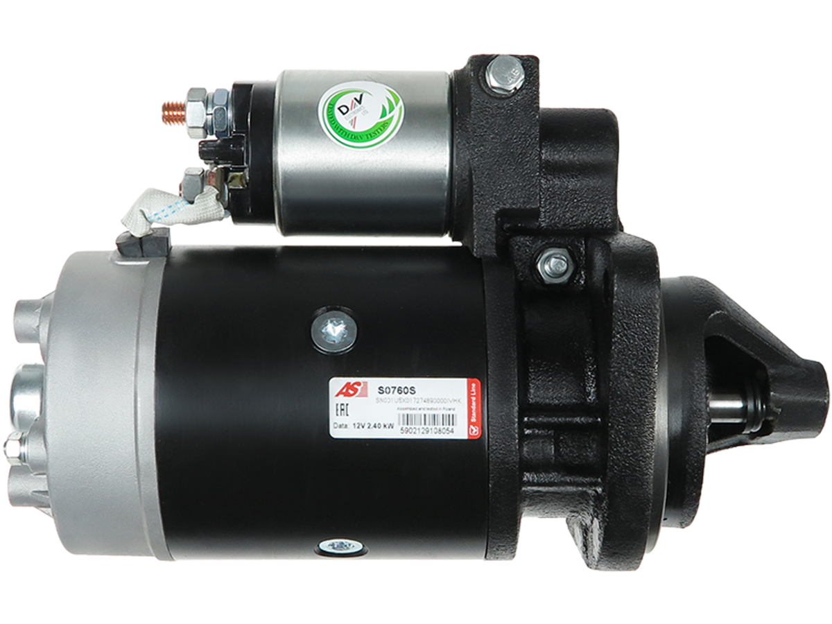 Démarreur Lucas LRS838 12 V 2,40 kW 9 dents pour Iveco Daily, Renault Master et Trafic, pièce automobile fournie par distripiecesautos66. Prix discount, qualité d’origine, garantie 2 ans.