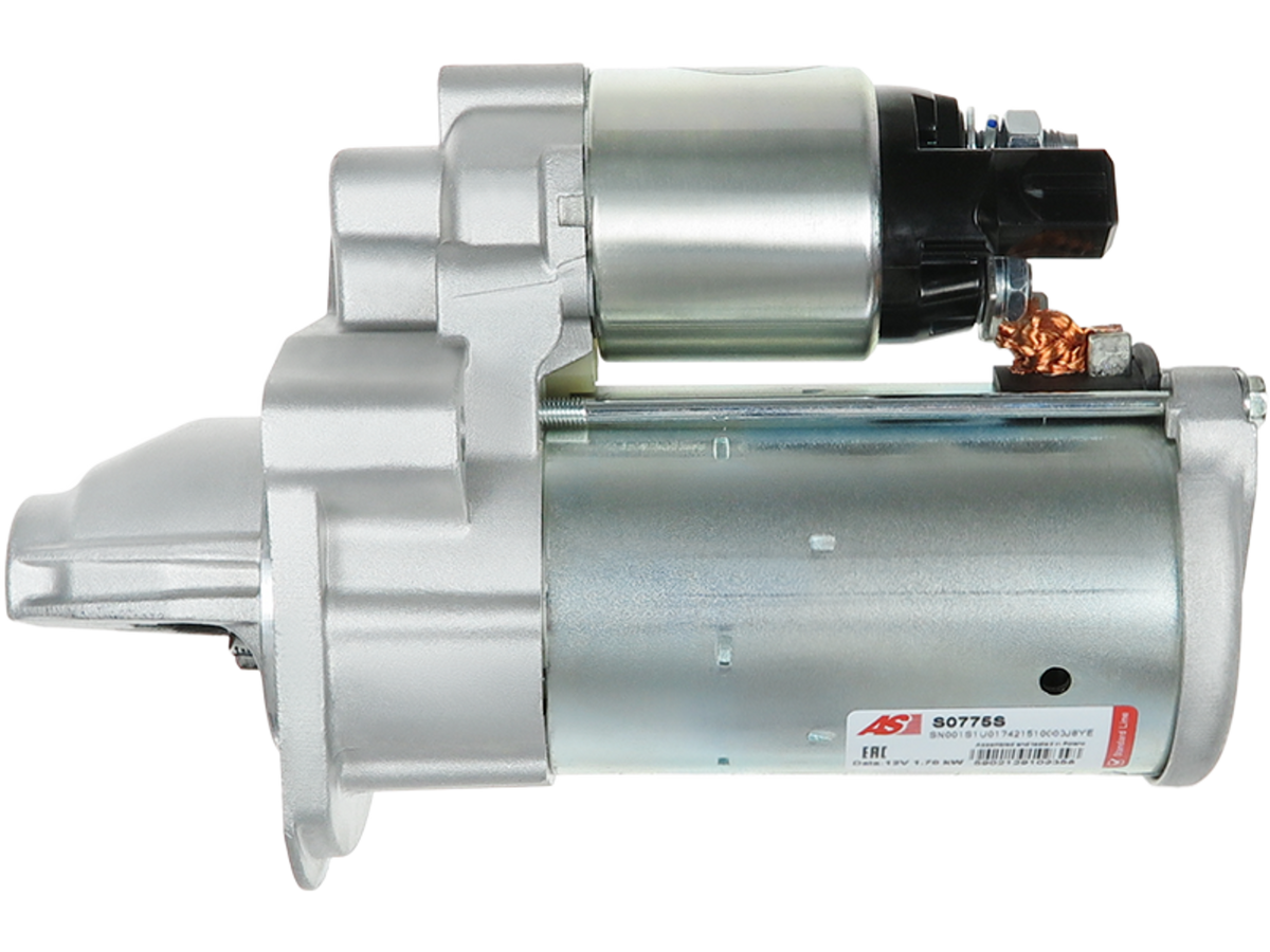 Démarreur 12 V 1,70 kW 12 dents pour Citroën Peugeot Opel, réf. 95525946 S0775S, présenté par distripiecesautos66. Prix discount, qualité origine, garantie 2 ans.