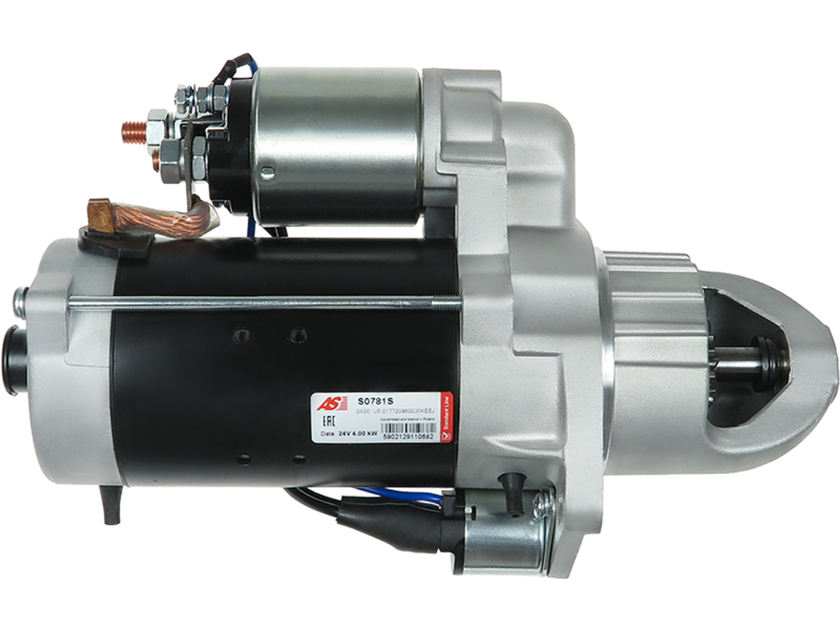 Démarreur Lucas LRS2626 24 V 4 kW à 9 dents pour Mercedes-Benz Atego, référence OE 0001231032, proposé par distripiecesautos66 avec Prix discount qualité Origine garantie 2 ans