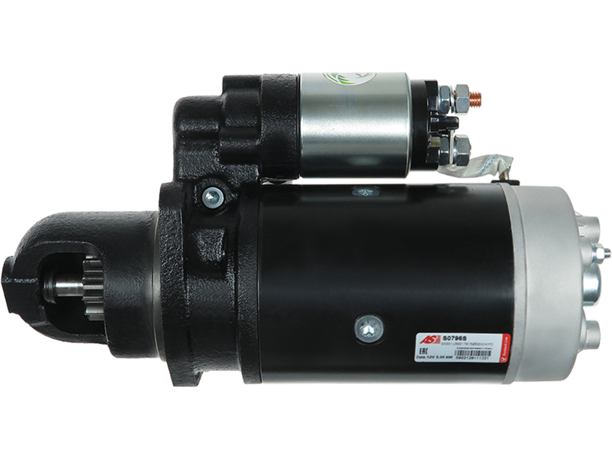 Démarreur Wai 16567N Autoteam SBO356A 3effe STRS088, démarreur automobile 12 V et 3 kW compatible Lamborghini, SAME et Zetor, vendu par distripiecesautos66 à Prix discount, qualité Origine garantie 2 ans