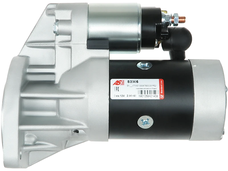 Démarreur 12V 2.5kW pour Nissan Cabstar E 95.32 TD27, original de qualité, proposé par distribipiecesautos66.