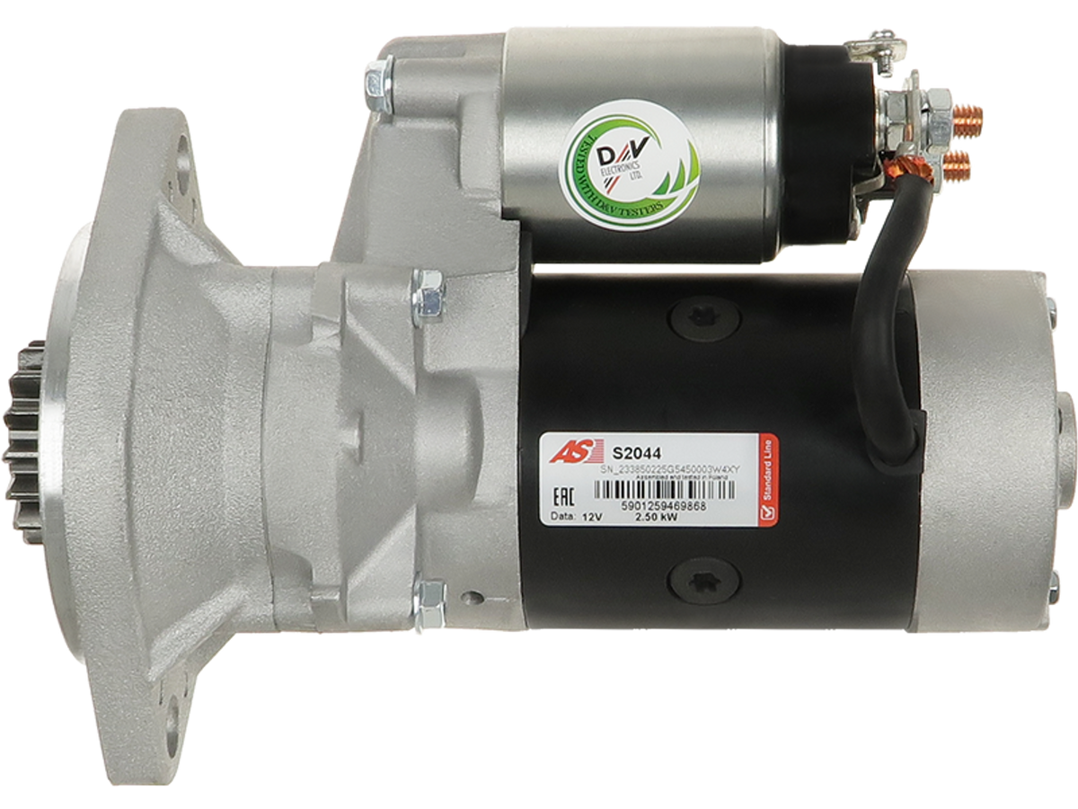 Démarreur Lucas LRS1501 Sando 6020148.1 Logistik 336326, démarreur 12 V 2,50 kW à 15 dents, fourni par distripiecesautos66, compatible engins agricoles et de chantier. Livraison France Allemagne Pays Bas Belgique Luxembourg Italie Portugal Pologne Espagne Allemagne