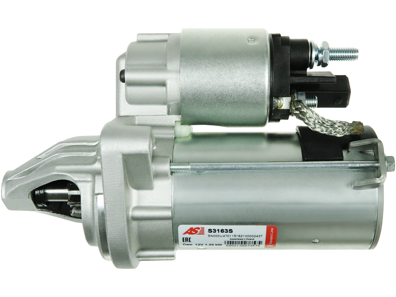Image du démarreur BMW X2 (F39) sDrive 20i, référence S3163S, d'une puissance de 1.20 kW et 12V proposé par distripiecesautos66. Un démarreur BMW pas cher pour la réparation de votre véhicule.