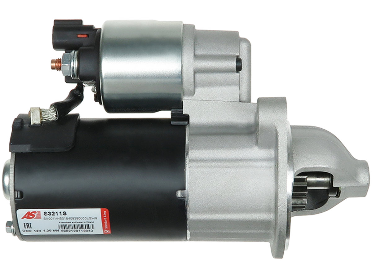Démarreur Lucas LRS2774 Kuhner 255642V Electrolog STR0120 12 V et 1,20 kW, vendu par distripiecesautos66, compatible Hyundai et Kia, avec livraison en France, Allemagne, Pays-Bas, Belgique, Luxembourg, Espagne, Italie, Portugal et Pologne.