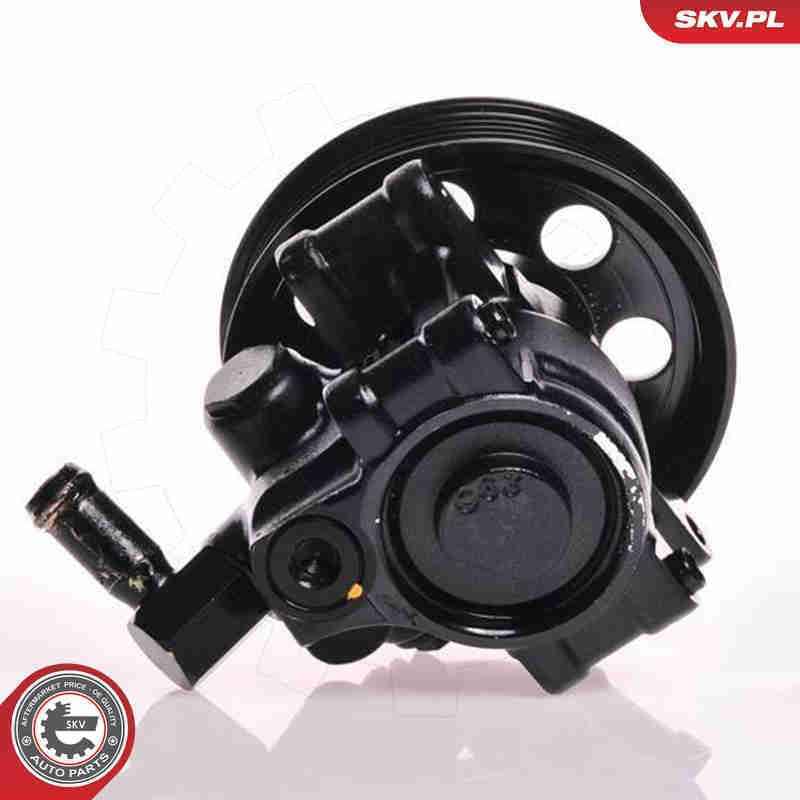 Pompe de direction assistée ENERGY PW691641 par distripiecesautos66, conçue pour une pression de 90 bar, adaptée pour Ford Focus I, présentant un design hydraulique en fonte.