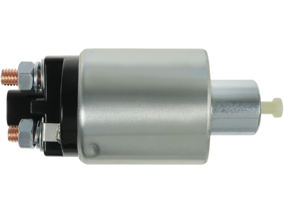 Solénoïde de démarreur 12 V Mando SS3032 S0001250303 compatible Valeo Hyundai Kia, vendu par distripiecesautos66, vue de profil