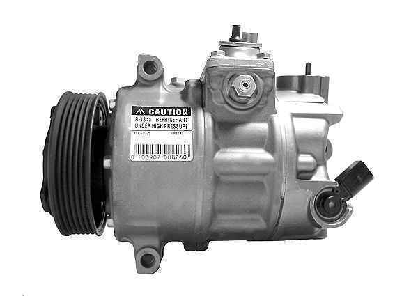 Compresseur de climatisation NRF 32146, compatible avec Audi A1, A3, et Q3, offrant une capacité de remplissage d'huile de 180ml, fourni par le vendeur distripiecesautos66.