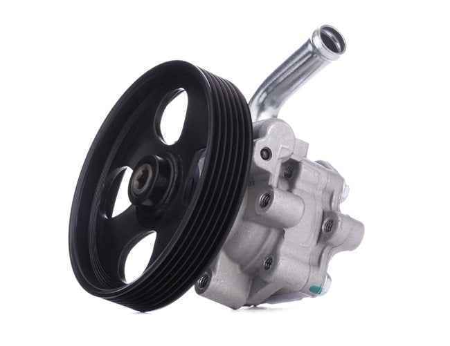Pompe de direction assistée TRW JPR393 avec poulie, pression de 90 bar, en aluminium, compatible avec Ford et Mazda, disponible chez distripiecesautos66.