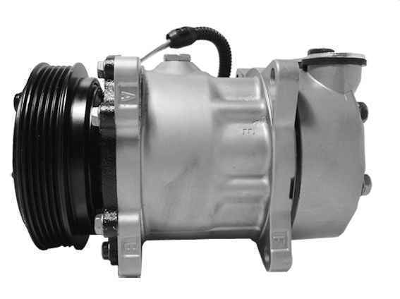 Compresseur de climatisation LUCAS ACP135, pièce originale SANDEN, pour véhicules compatible R134A, 5 rainures, proposé par le vendeur distripiecesautos66.